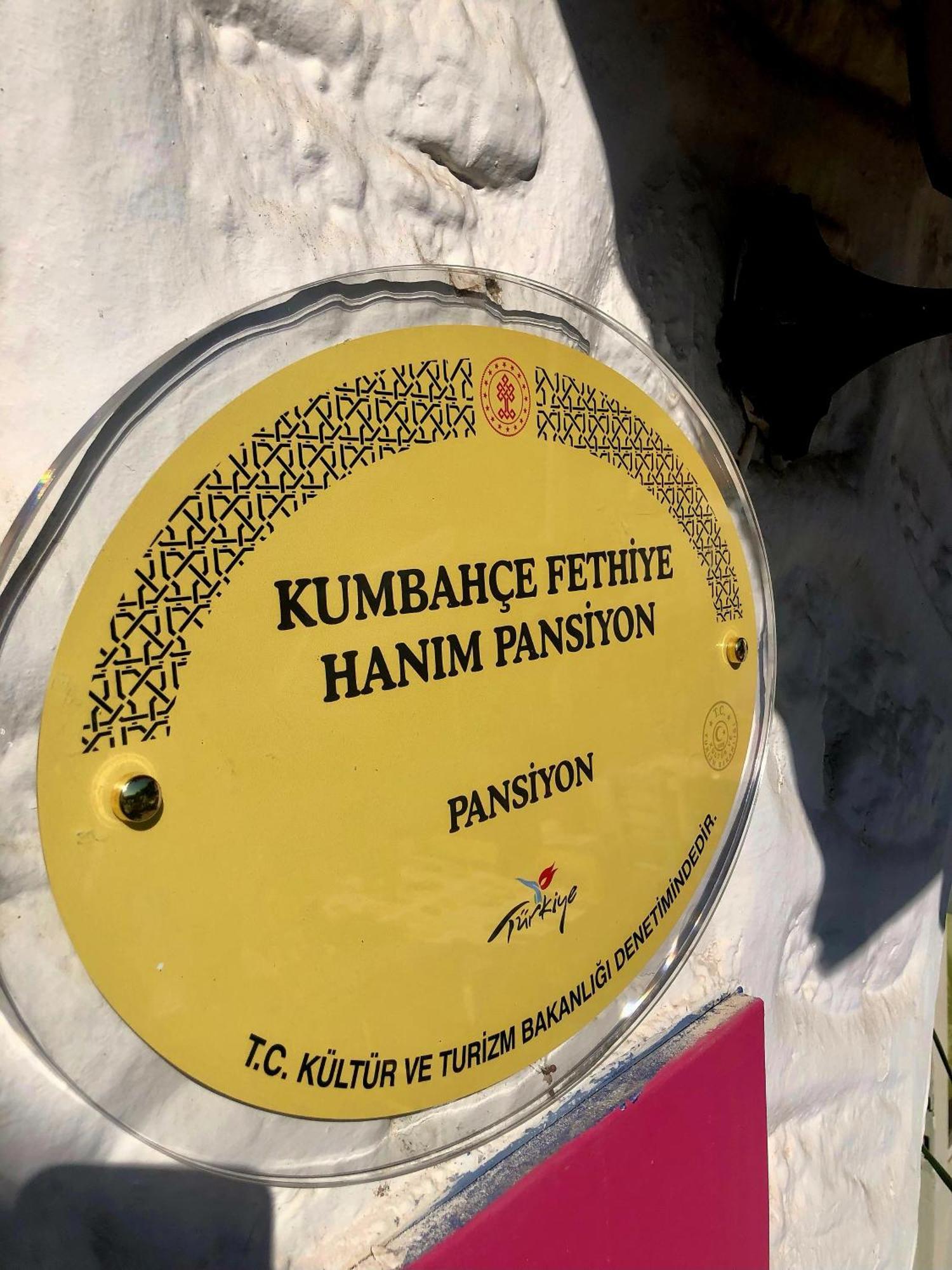 Kumbahce Fethiye Hanim Pansiyon Bodrum Eksteriør bilde